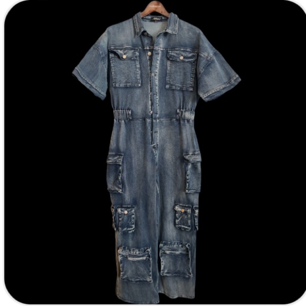 Cargo jumpsuit! Worn once!